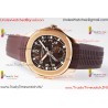 AQUANAUT 5164R RG ZF 1:1 BEST EDITION BROWN DIAL ON BROWN RUBBER STRAP A324