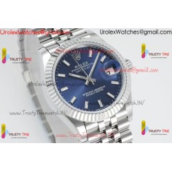 DATEJUST 31MM 904L SS AR+F BEST EDITION GRAY DIAL STICK MARKER ON 904L SS JUBILEE BRACELET ETA2688