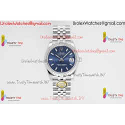 DATEJUST 31MM 904L SS AR+F BEST EDITION GRAY DIAL STICK MARKER ON 904L SS JUBILEE BRACELET ETA2688
