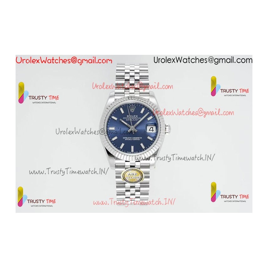 DATEJUST 31MM 904L SS AR+F BEST EDITION GRAY DIAL STICK MARKER ON 904L SS JUBILEE BRACELET ETA2688 DATEJUST 31MM 904L SS AR+F BEST EDITION GRAY DIAL STICK MARKER ON 904L SS JUBILEE BRACELET ETA2688