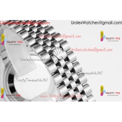 DATEJUST 31MM 904L SS AR+F BEST EDITION GRAY DIAL STICK MARKER ON 904L SS JUBILEE BRACELET ETA2688