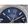 DATEJUST 31MM 904L SS AR+F BEST EDITION GRAY DIAL STICK MARKER ON 904L SS JUBILEE BRACELET ETA2688