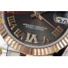 DATEJUST 31MM 904L SS AR+F BEST EDITION GRAY DIAL STICK MARKER ON 904L SS JUBILEE BRACELET ETA2688