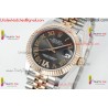 DATEJUST 31MM 904L SS AR+F BEST EDITION GRAY DIAL STICK MARKER ON 904L SS JUBILEE BRACELET ETA2688