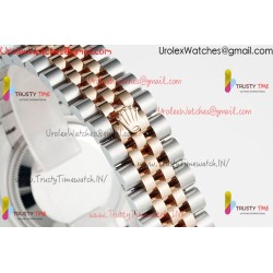 DATEJUST 31MM 904L SS AR+F BEST EDITION GRAY DIAL STICK MARKER ON 904L SS JUBILEE BRACELET ETA2688