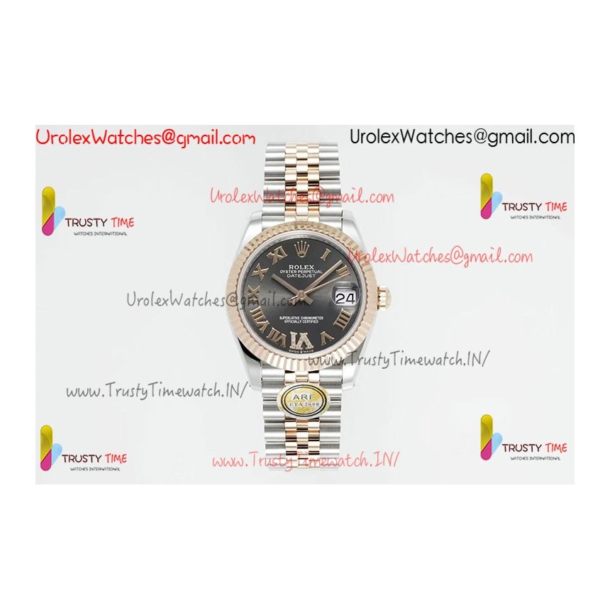 DATEJUST 31MM 904L SS AR+F BEST EDITION GRAY DIAL STICK MARKER ON 904L SS JUBILEE BRACELET ETA2688 DATEJUST 31MM 904L SS AR+F BEST EDITION GRAY DIAL STICK MARKER ON 904L SS JUBILEE BRACELET ETA2688