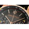 CODE 11.59 CHRONO 26393 RG/PVD APPF Rose Gold BEST EDITION BLACK DIAL ON BLACK NYLON STRAP A4401