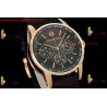 CODE 11.59 CHRONO 26393 RG/PVD APPF Rose Gold BEST EDITION BLACK DIAL ON BLACK NYLON STRAP A4401