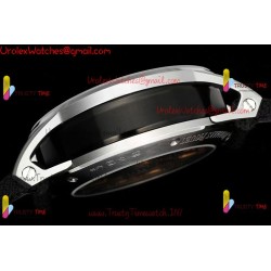 CODE 11.59 CHRONO 26393 RG/PVD APPF SS BEST EDITION BLACK DIAL ON BLACK NYLON STRAP A4401