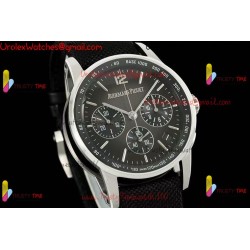 CODE 11.59 CHRONO 26393 RG/PVD APPF SS BEST EDITION BLACK DIAL ON BLACK NYLON STRAP A4401