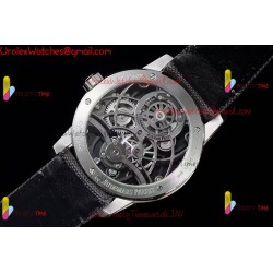 CODE 11.59 26600CR SS/RG APPF BEST EDITION GREEN SKELETON DIAL ON GREEN NYLON STRAP ASIAN TOURBILLON