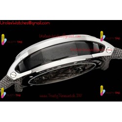 Audemars Piguet Code 11.59 Series New Tourbillon First Meteorite Face Tourbillon Skeleton SS Gray Dial Black Nylon Strap