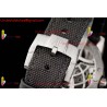 Audemars Piguet Code 11.59 Series New Tourbillon First Meteorite Face Tourbillon Skeleton SS Gray Dial Black Nylon Strap