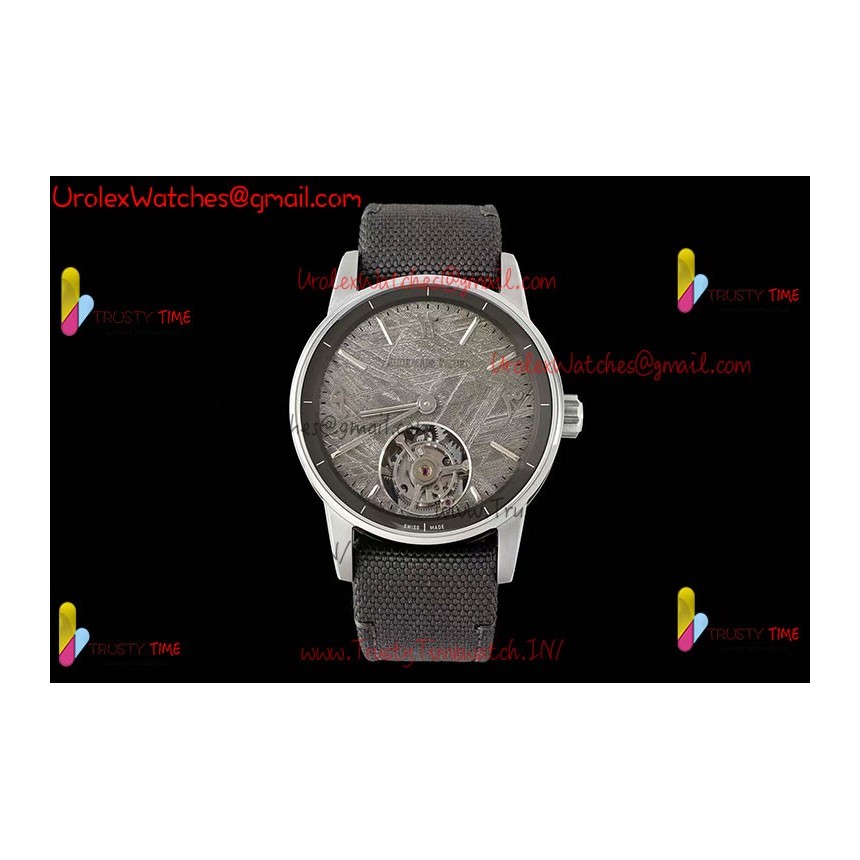Audemars Piguet Code 11.59 Series New Tourbillon First Meteorite Face Tourbillon Skeleton SS Gray Dial Black Nylon Strap Audemars Piguet Code 11.59 Series New Tourbillon First Meteorite Face Tourbillon Skeleton SS Gray Dial Black Nylon Strap