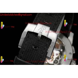 CODE 11.59 CHRONO 26393 APPF SS BEST EDITION BLACK DIAL 6-Pin Rose Gold ON BLACK NYLON STRAP A4401