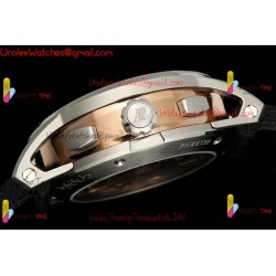 CODE 11.59 CHRONO 26393 APPF SS BEST EDITION BLACK DIAL 6-Pin Rose Gold ON BLACK NYLON STRAP A4401