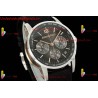 CODE 11.59 CHRONO 26393 APPF SS BEST EDITION BLACK DIAL 6-Pin Rose Gold ON BLACK NYLON STRAP A4401