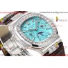 NAUTILUS 5740 T DIAMONDS BEZEL SS TWF BEST EDITION Sky Blue DIAL ON SS BRACELET A240