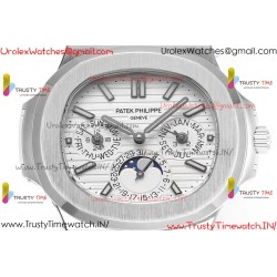 NAUTILUS 5740 SS TWF BEST EDITION White  DIAL ON SS BRACELET A240