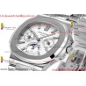 NAUTILUS 5740 SS TWF BEST EDITION White  DIAL ON SS BRACELET A240