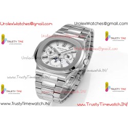 NAUTILUS 5740 SS TWF BEST EDITION White  DIAL ON SS BRACELET A240