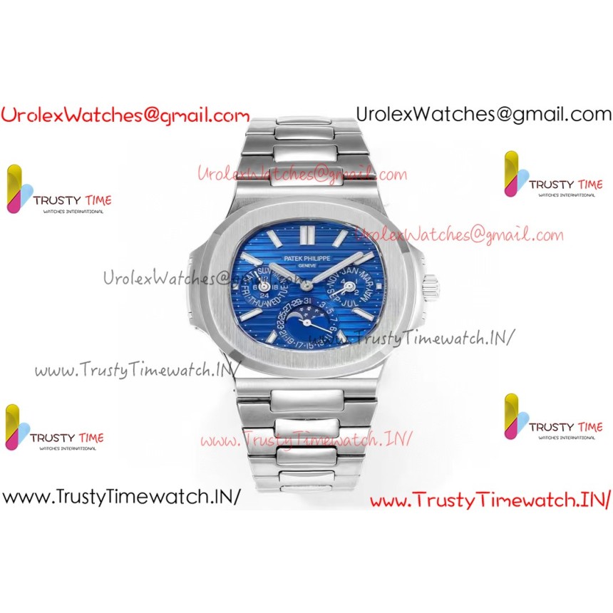 NAUTILUS 5740 SS TWF BEST EDITION BLUE DIAL ON SS BRACELET A240 NAUTILUS 5740 SS TWF BEST EDITION BLUE DIAL ON SS BRACELET A240