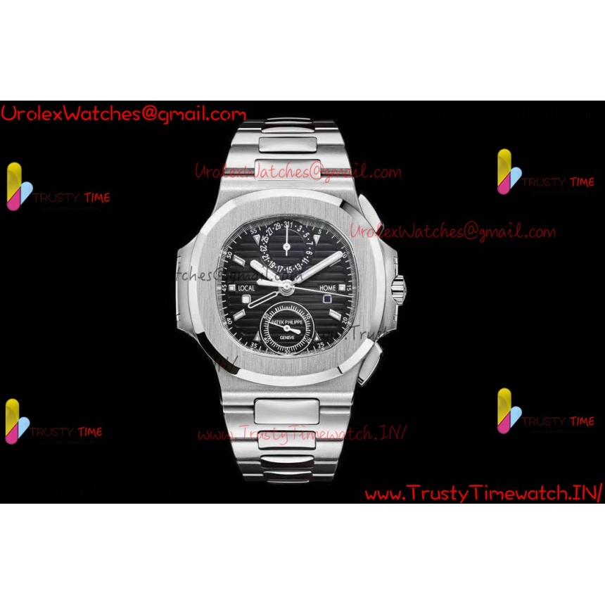 Patek Philippe Nautilus 5990 3KF 40MM Black Dial SS CH28-520 Movement Patek Philippe Nautilus 5990 3KF 40MM Black Dial SS CH28-520 Movement