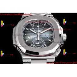 Patek Philippe Nautilus 5990 3KF 40MM Grey Dial SS CH28-520 Movement