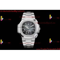 Patek Philippe Nautilus 5990 3KF 40MM Grey Dial SS CH28-520 Movement