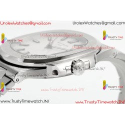 NAUTILUS 5711/1A-018 PPF 1:1 BEST EDITION TIFFANY WHITE DIAL ON SS BRACELET SUPER CLONE 26-330 V5