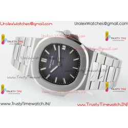NAUTILUS 5711/1A-018 PPF 1:1 BEST EDITION TIFFANY GREY DIAL ON SS BRACELET SUPER CLONE 26-330 V5
