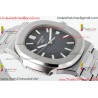 NAUTILUS 5711/1A-018 PPF 1:1 BEST EDITION TIFFANY GREY DIAL ON SS BRACELET SUPER CLONE 26-330 V5