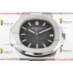NAUTILUS 5711/1A-018 PPF 1:1 BEST EDITION TIFFANY GREY DIAL ON SS BRACELET SUPER CLONE 26-330 V5