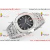 NAUTILUS 5711/1A-018 PPF 1:1 BEST EDITION TIFFANY GREY DIAL ON SS BRACELET SUPER CLONE 26-330 V5
