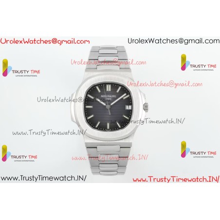 NAUTILUS 5711/1A-018 PPF 1:1 BEST EDITION TIFFANY GREY DIAL ON SS BRACELET SUPER CLONE 26-330 V5