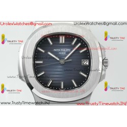 NAUTILUS 5711/1A-018 PPF 1:1 BEST EDITION TIFFANY GREY DIAL ON SS BRACELET SUPER CLONE 26-330 V5