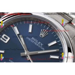 Oyster Perpetual 36MM 116000 KRF SS 904L blue Dial Swiss ETA 2824