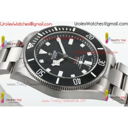 PELAGOS M25407N-0001 39MM BLACK CERAMIC TI V2 ZF 1:1 BEST EDITION BLACK DIAL ON TITANIUM BRACELET A2824