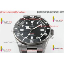 PELAGOS M25407N-0001 39MM BLACK CERAMIC TI V2 ZF 1:1 BEST EDITION BLACK DIAL ON TITANIUM BRACELET A2824