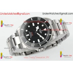 PELAGOS M25407N-0001 39MM BLACK CERAMIC TI V2 ZF 1:1 BEST EDITION BLACK DIAL ON TITANIUM BRACELET A2824
