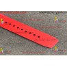 RM011 RG CASE CARBON BEZEL CHRONOGRAPH KVF 1:1 BEST EDITION SKELETON DIAL RED/RG ON RED RUBBER STRAP A7750