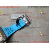 RM011 RG Black Case Carbon Fiber Bezel Chronograph KVF 1:1 Best Version Skeleton Dial Blue / Blue Rubber Strap A7750
