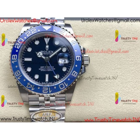 GMT-MASTER II 126718 GRNR YG ARF 1:1 BEST EDITION TIGER IRON DIAL ON YG BRACELET SUPER CLONE VR3285 CHS