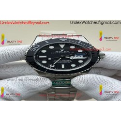 YACHT-MASTER 226627 TITANIUM CLEAN 1:1 BEST EDITION BLACK DIAL ON TITANIUM BRACELET VR3235
