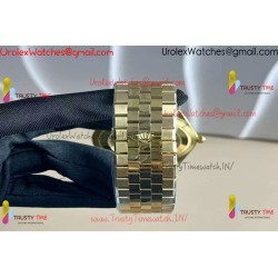 Rolex's new Land-Dweller Datejust 40mm white dial, 18K gold case, movement 7135 gold strap