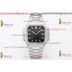 CUBITUS 5821 SS PPF Best Edition Black Dial with SS Strap Super Clone 26-330