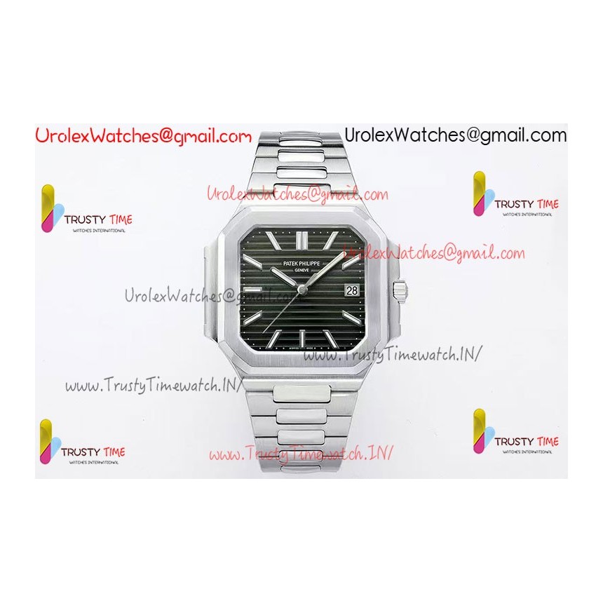 CUBITUS 5821 SS PPF Best Edition Black Dial with SS Strap Super Clone 26-330 CUBITUS 5821 SS PPF Best Edition Black Dial with SS Strap Super Clone 26-330