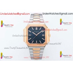 CUBITUS 5821 SS PPF Best Edition Blue Dial with Rose Gold/SS Strap Super Clone 26-330