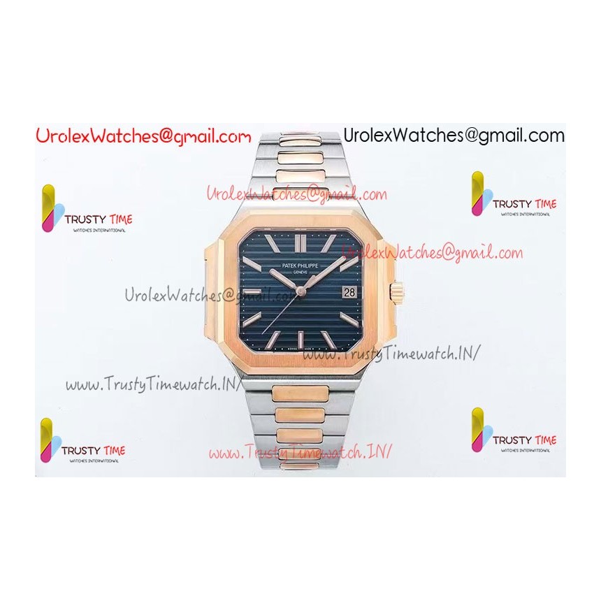 CUBITUS 5821 SS PPF Best Edition Blue Dial with Rose Gold/SS Strap Super Clone 26-330 CUBITUS 5821 SS PPF Best Edition Blue Dial with Rose Gold/SS Strap Super Clone 26-330