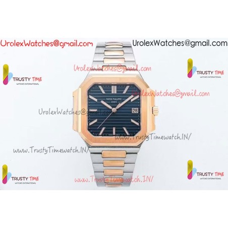 CUBITUS 5821 SS PPF Best Edition Blue Dial with Rose Gold/SS Strap Super Clone 26-330
